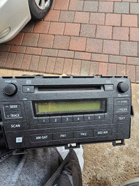 Toyota prius 2010 - 2014 radio