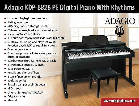 Adagio KDP-8826 Digital Piano in Pianos & Keyboards in Ottawa