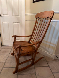 Vintage Antique Rocking Chair