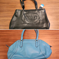 From $100 Coach handbags/Stachel/purses. Display models like new