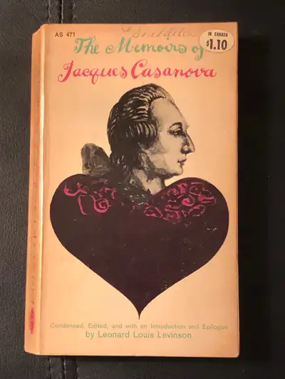  The memoirs of Jacques Casanova, vintage paperback book, View more