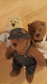 3 collectable Gap teddy bears