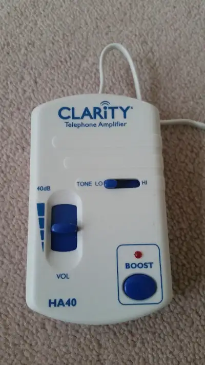 Clarity (HA-40) In-Line Handset Amplifier, View more