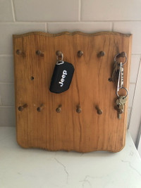 Wooden Key Holder, wall mount