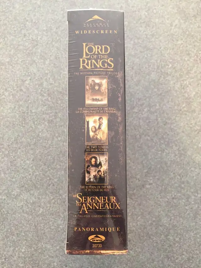 New The Lord of the Rings Motion Picture Trilogy 1 2 3 DVD set63347536904065122