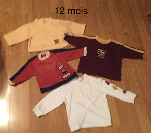 Linge garcon 12 mois dans Vêtements - 9 à 12 mois  à Saint-Hyacinthe - Image 3