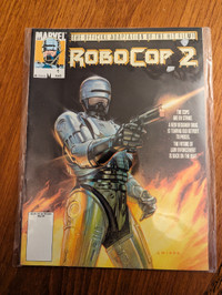 Robocop 2 official  movie adaptation comic