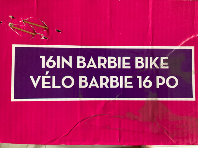 Barbie Bike for Girls Ages 4-8 - New(unpacked) in Kids in Oshawa / Durham Region - Image 3