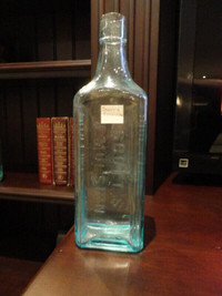 Vintage Scotts Emulsion Cod Liver Oil & Lime Bottle