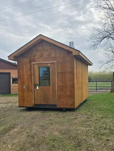 Bunkhouse/Rustic Cabin/Fishing Hut/Guest House/Winter Skating Shed/Mobile Office/Ticket Office/Food...