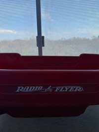 Red Radio Flyer Wagon