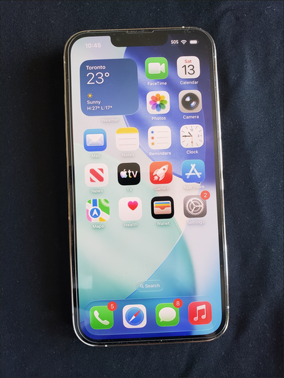 Mint Condition iPhone 13 Pro - 128GB - Silver (Unlocked), View more