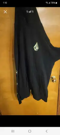Volcom hoodie size XL