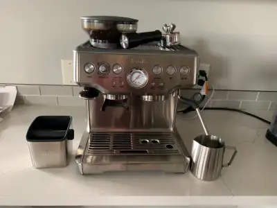 Hello coffee lovers! I am selling a Breville Barista Express and accessories as I don't use it very...