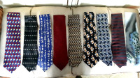 DE QUALITÉ Luxueux LOT de Cravates Satin NEUF