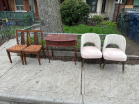 FREE Chairs and Small Table