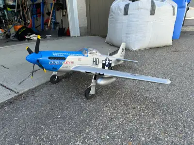 ***PENDING: E-Flite 1.2m BNF P-51 Mustang RC Plane For Sale
