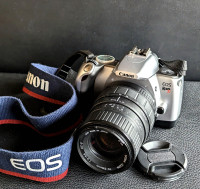 Canon EOS Rebel Ti SLR 35m Film Camera Body and 70-210mm Lens