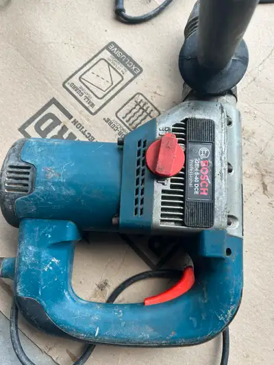 For sale - Rotary Hammer - Bosch GBH 5-40 DCE - Used Works very well . One of several tools for sale...