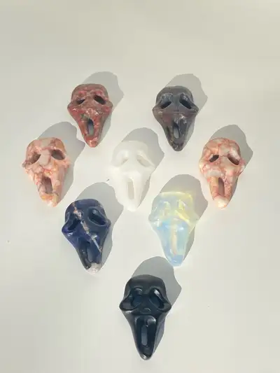 Scream Ghost Mark Crystal , View more