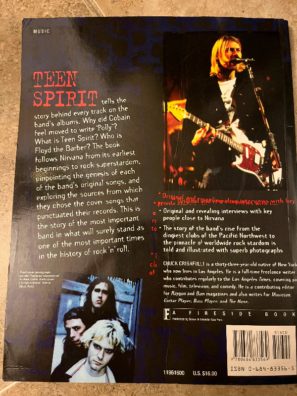 Used Teen Spirit book. in Non-fiction in London - Image 2