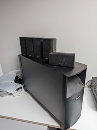 Bose accoustimass series 10 surround sound system