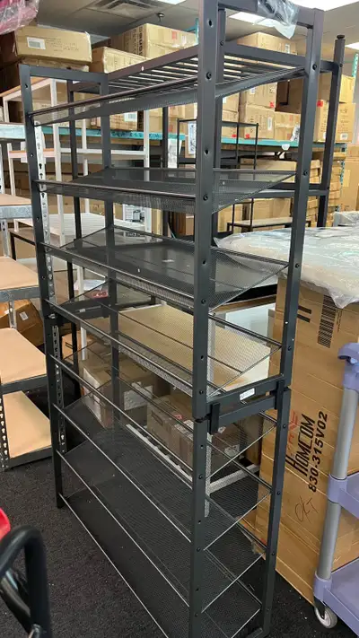 6-tier Shoe Organizer, Metal Shoe Storage for Garage, Entryway, , View more