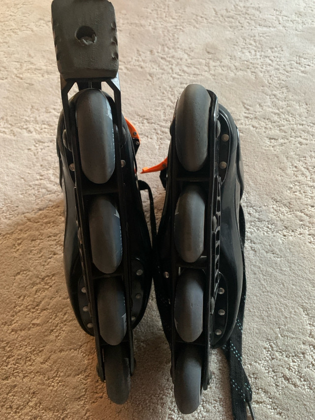 Bauer in-line roller blades (Size 7) - Excellent Condition  in Skates & Blades in Strathcona County - Image 3