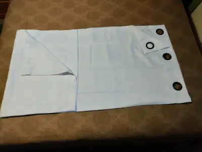 New Curtain 1 panel white color for sale., View more