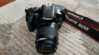 Canon XTi DSLR with EF 80-200mm Zoom Lens
