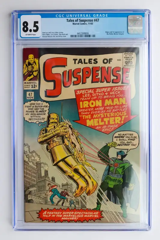 Tales of Suspense 45 in CGC 8.5 and TOS 47 in CGC 8.5 Comics in Comics & Graphic Novels in Calgary - Image 3