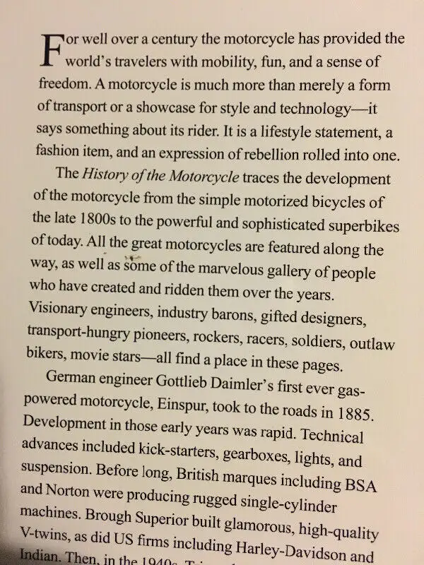 History of the Motorcycle in Non-fiction in Saint John - Image 7