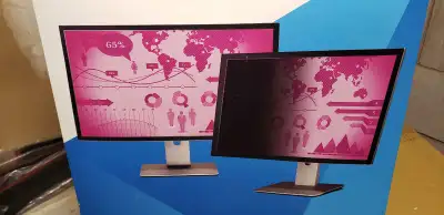 3M High Clarity Privacy Screen,  23.8" screens, View more