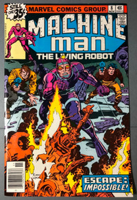 Marvel Comics Machine Man #8 November 1978