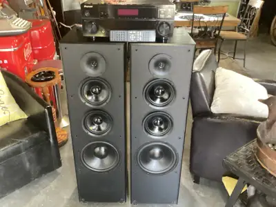 Speakers and receiver, View more