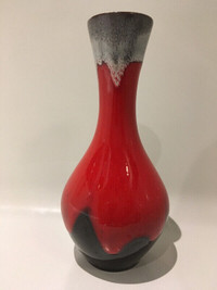 VASE RÉTRO VINTAGE MID CENTURY CÉRAMIQUE WEST GERMANY POTTERY