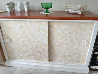 Solid Wood Cabinet w Lots of Storage, View more