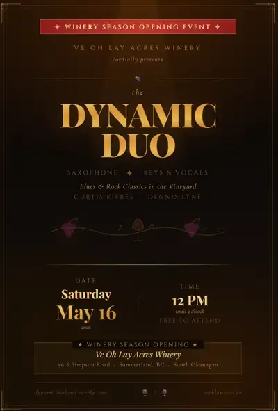 Dynamic Duo - Live Show at Ve Oh Lay Acres, View more