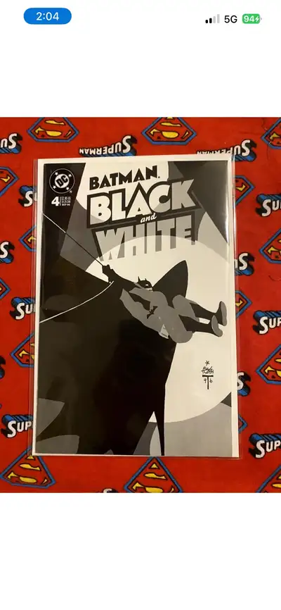 BATMAN: Black and White #4 (DC Comics Sept. 1996) - 410 Qty, View more