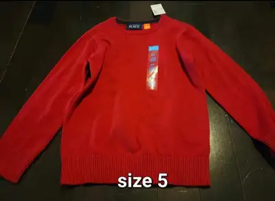 Boys size 5 sweater (new with tag), View more