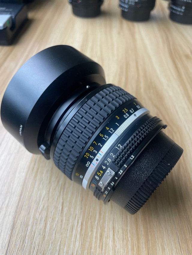 Nikon 50mm f1.2 Ai-s Nikkor Prime Lens in Cameras & Camcorders in Victoria - Image 2