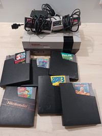 Original Nintendo Game System / 6 Games 
