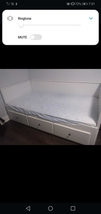 Moving sale, new Ikea bed frame 