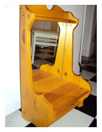 Miroir avec étagère, View more