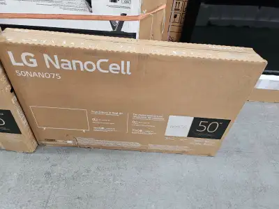 LG 50" NanoCell TV, View more