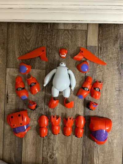 Disney Big Hero 6 Movie Armor Up BAYMAX Robot Action Figure