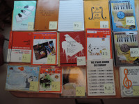 Various Piano and Music Books (please read ad)