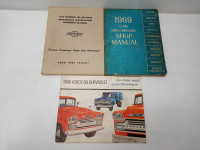 Vintage Ford Chevy Chevrolet Shop Manuals & Brochures