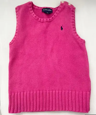 Polo Ralph Lauren kids sweater vest size 6T, View more