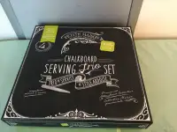 Petite Maison Chalkboard Serving Trio Set - NEW